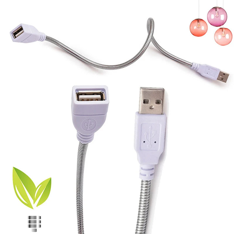 Mini USB LED Book Lights, Portable DC 5V   Ultra Bright Reading Lamp for Power Bank, PC, Laptops & Camping