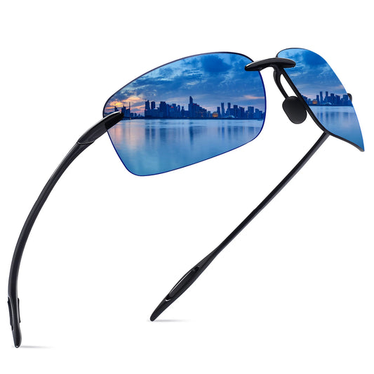 MAXJULI  Fashion Rimless men & women   Sunglasses, for men & women Driving Sports Runing,  UV400