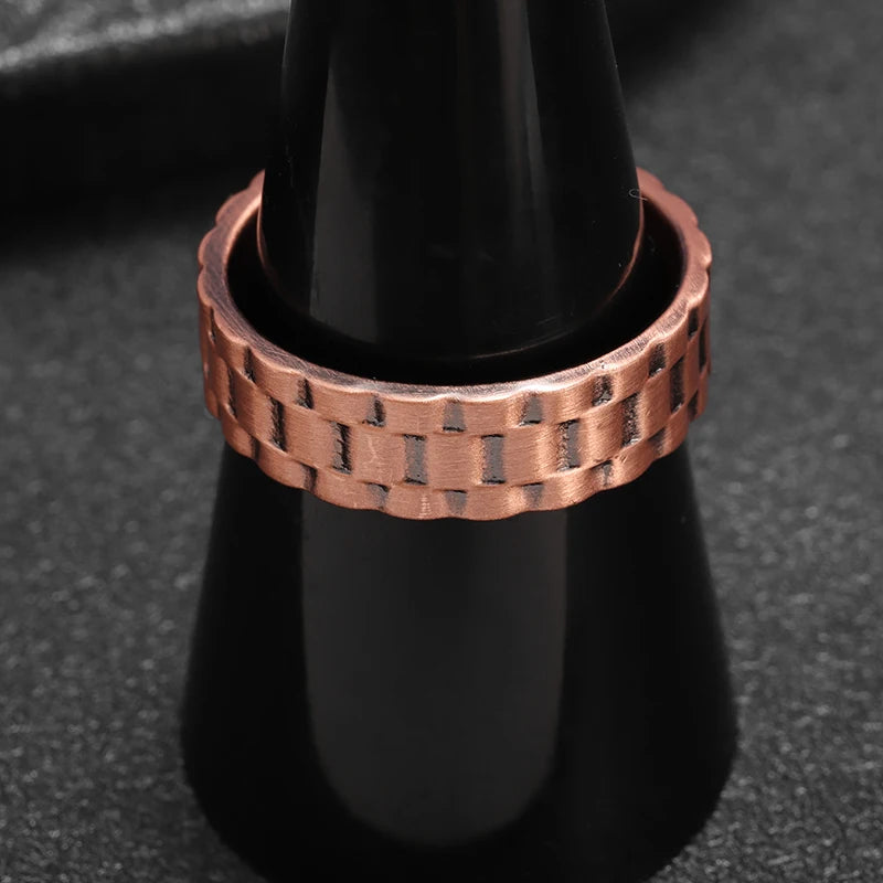 Copper Open Loop Magnetic Energy Treatment Joint Pain Ring  Jewellery