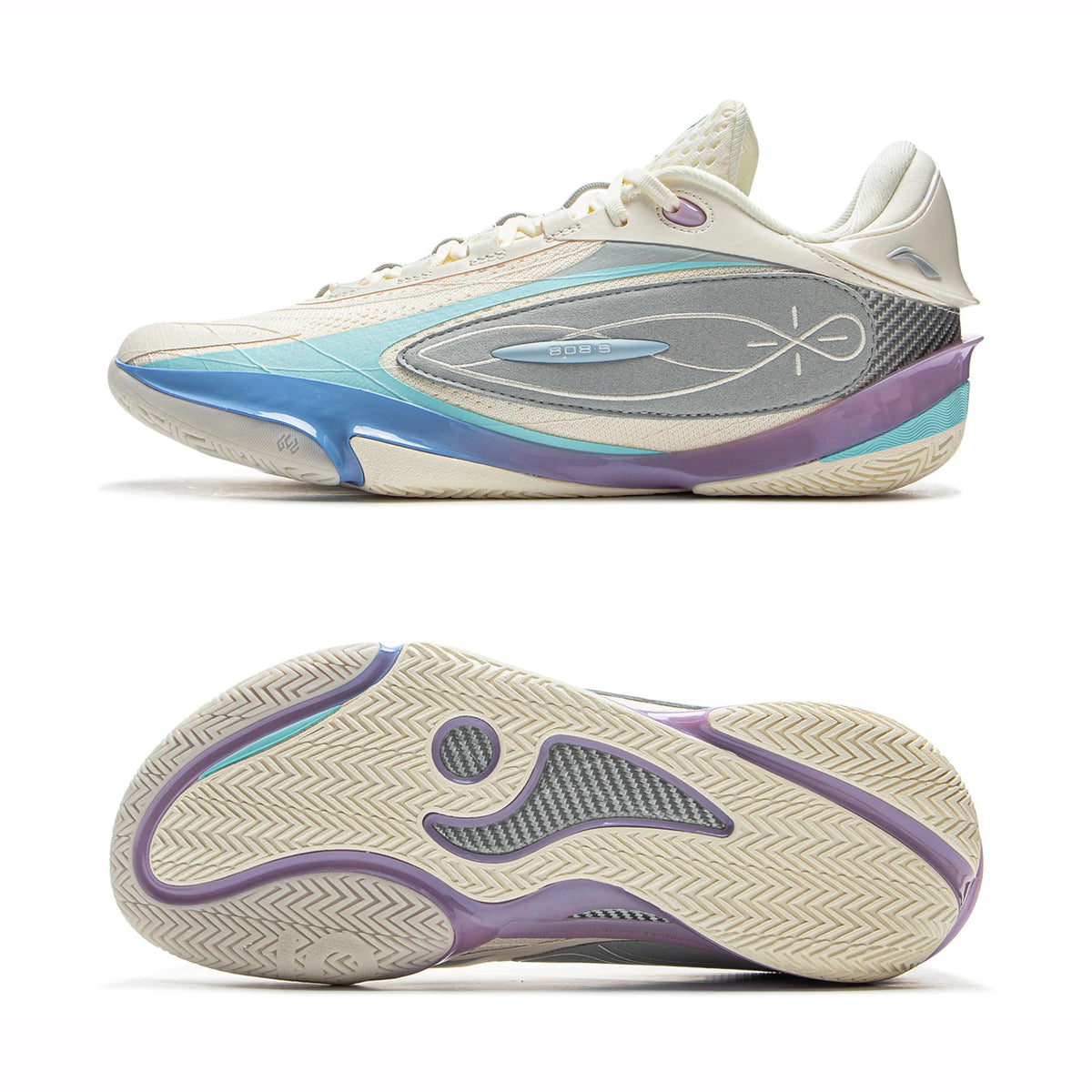 Li-Ning Men WADE 808 5 ULTRA Professional Basketball Shoes SUPER BOOM Cushioning Wearable Sneakers ABAV015