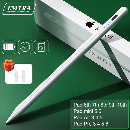 For Apple Pencil 2 1 Palm Rejection Power Display iPad Accessories iPad 2022 2021 2020 2019 2018 Pro 11 12.9 Air Mini Stylus Pen - Hiron Store