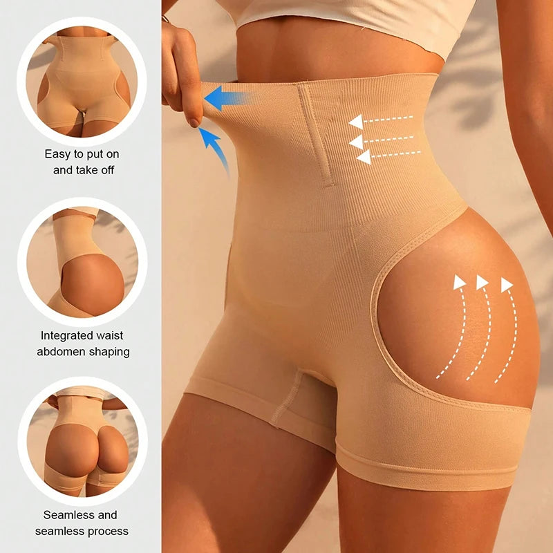 Women Butt Lifter Shapewear Hip Enhancer Tummy Control Panties Sexy Show Buttocks Seamless Hourglass Booty Body Shaping Shorts