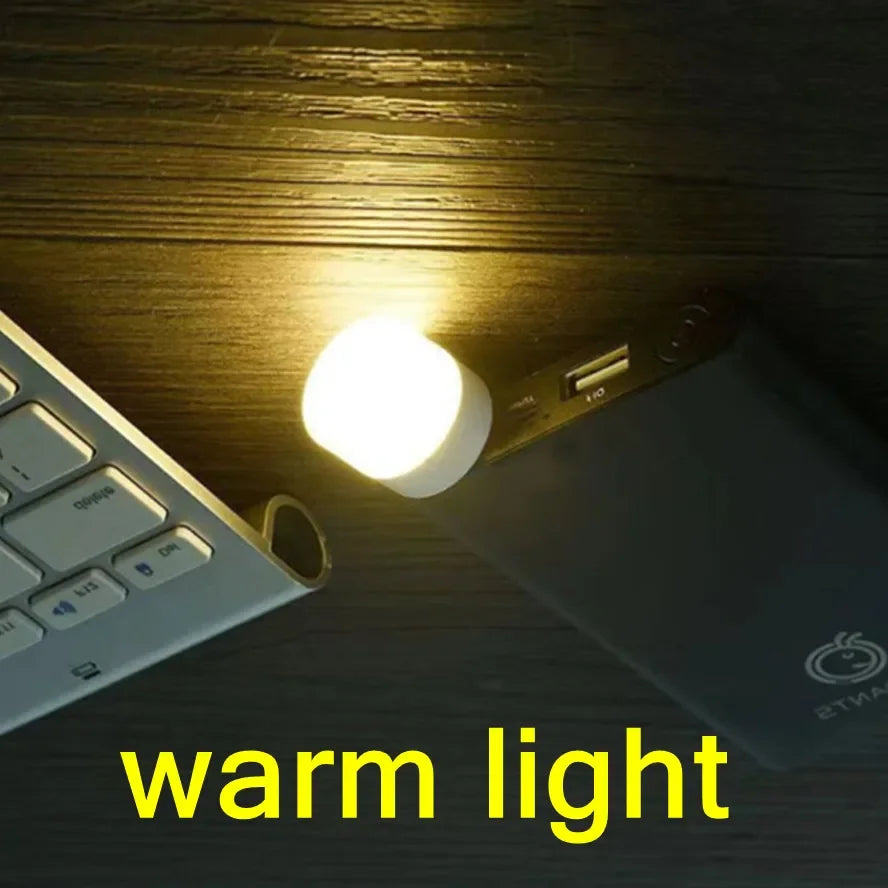 Mini USB Plug LED Small Night Light Computer & Mobile Power Charging Light LED Eye Protection Reading Night Light