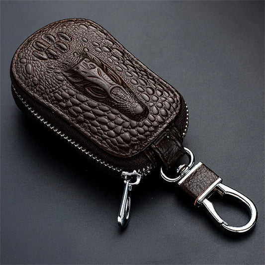 Key Case Fashion Mini Men'S Key Wallet Pocket Key Holder Organizer Pouch Keys Organizer Capacity Zipper Bag