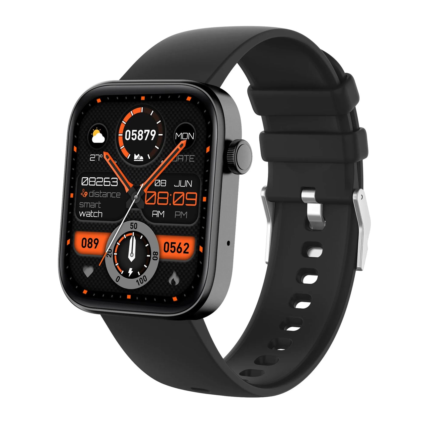 Voice Calling Smartwatch Health Monitoring IP68 Waterproof Smart Notifications Voice Assistant - Hiron Store