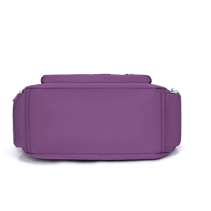 New style neutral nylon fabric ladies' handbag shoulder strap crossbody bag multi-compartment travel casual bag