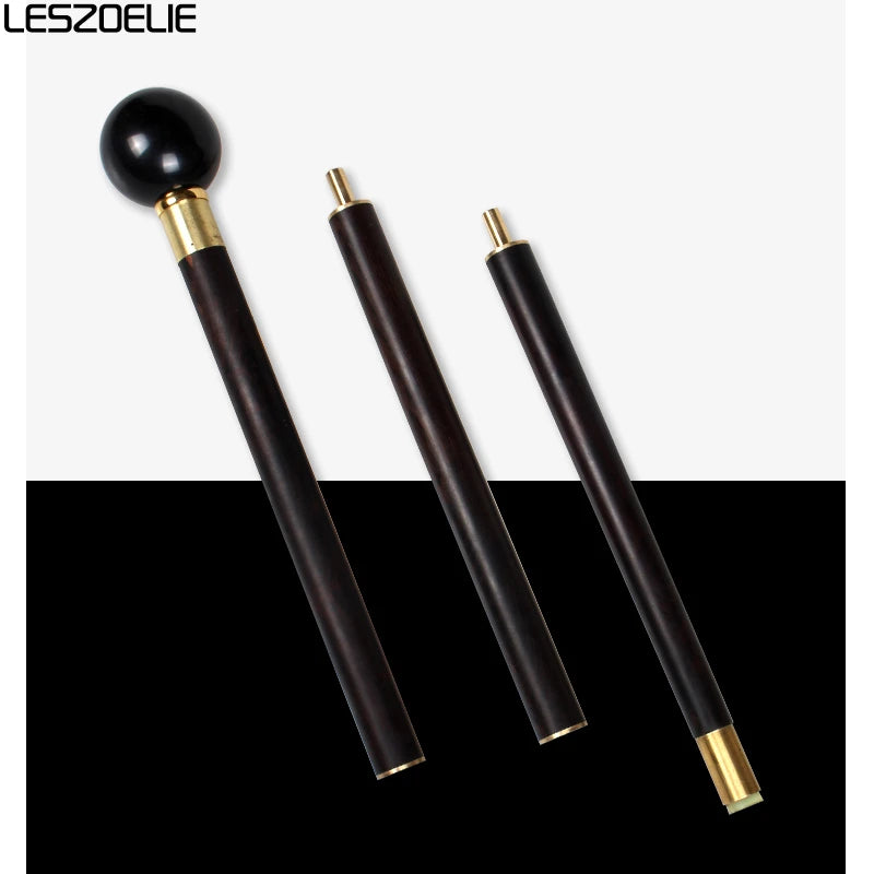 Black Eight Luxury Wooden Walking Stick Cane  Man Decorative Cane Women Fashion Elegant  Walking Stick