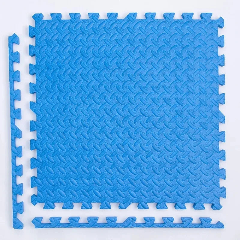 4~20Pcs Puzzle Fitness Mat, Eva Interlocking Foam Floor Tiles,  Home Gym   Equipment Mat, Non-Slip Floor Mat for Kids
