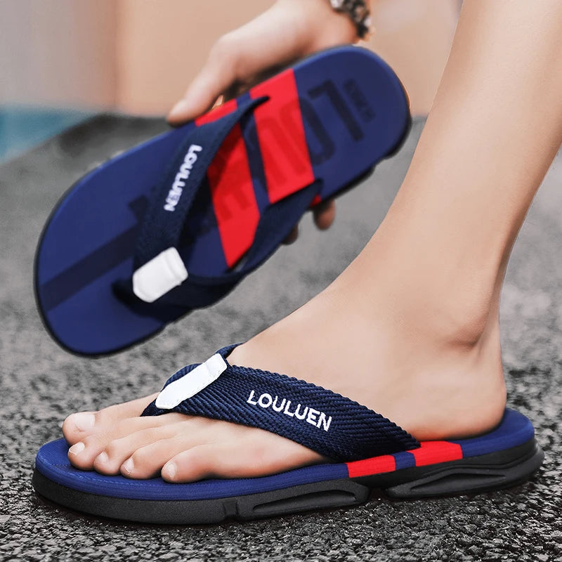 High Quality Flip Flops Breathable Antiskid Beach Slippers