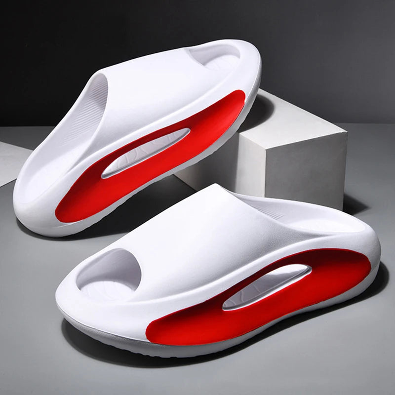 Summer Slippers Men Women EVA Soft Bottom Indoor Home Slides Sandals Light Beach Shoes Male Slippers