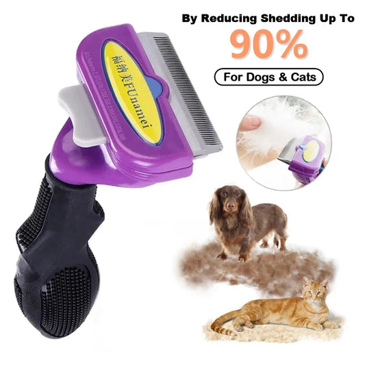 Cat Hair Removal Comb Cat Brush Pet Grooming Brush Dog Comb Cat Hair Massage Comb Cat Hair Remover Cleaning Grooming Cat Combs - Hiron Store