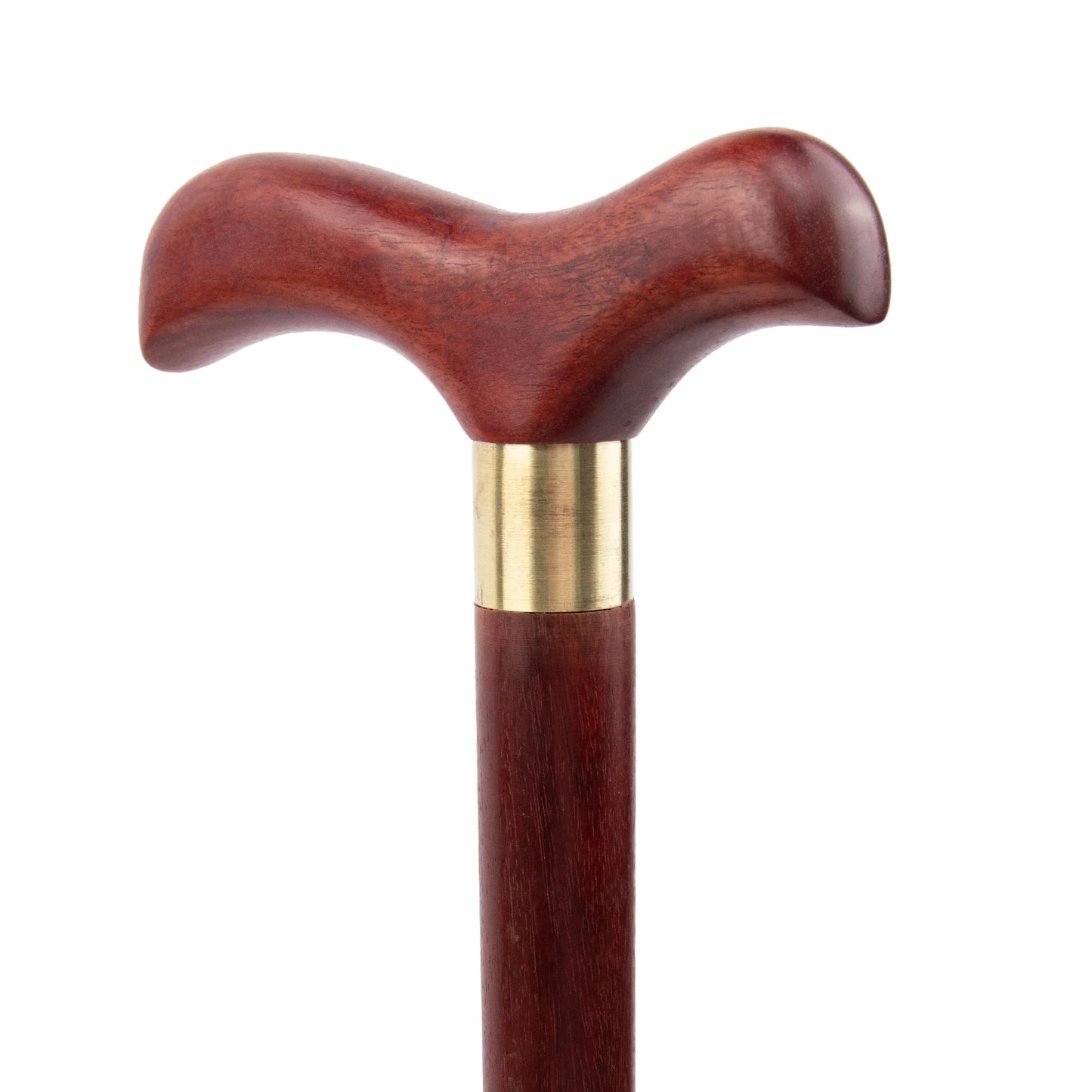 Red Sandalwood Bird Wooden Fashion Walking Stick Decorative Cospaly Party Walking Cane