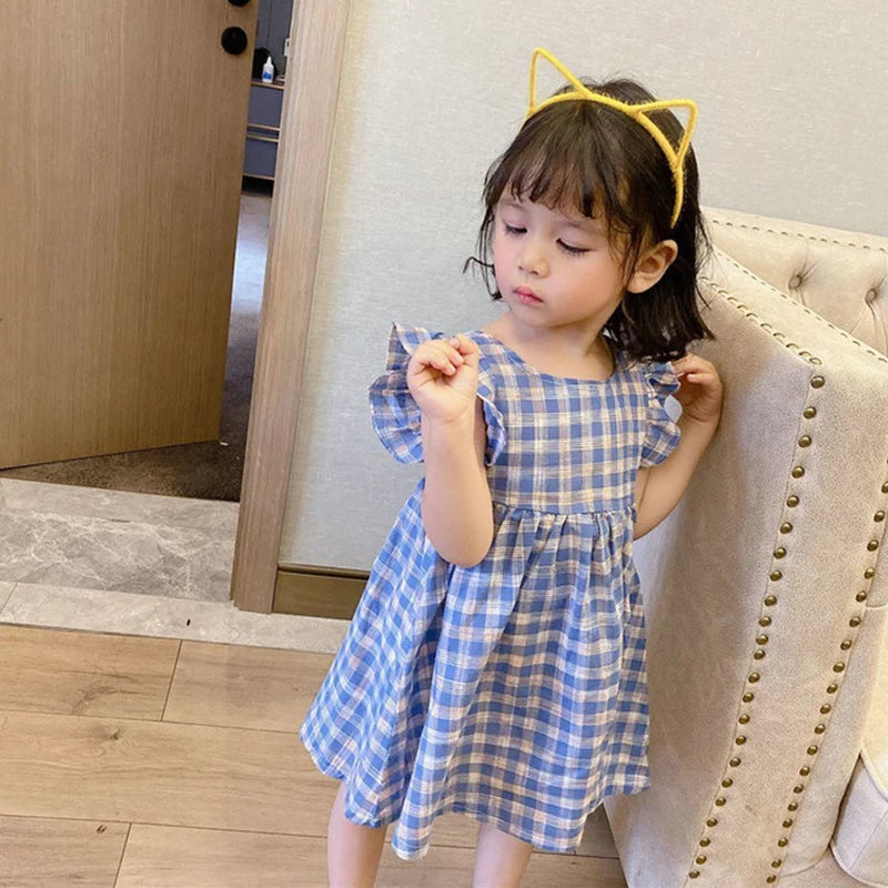 Summer Baby Girls Cute Princess Dress Outdoor Beach Casual Clothes