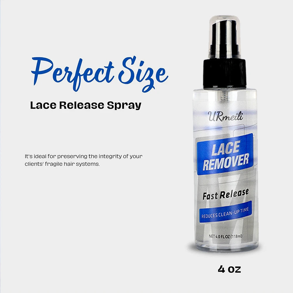 118ml Wig Glue Remover Spray, Safe Hair Bond   Remover for Lace Front Wigs & Toupees