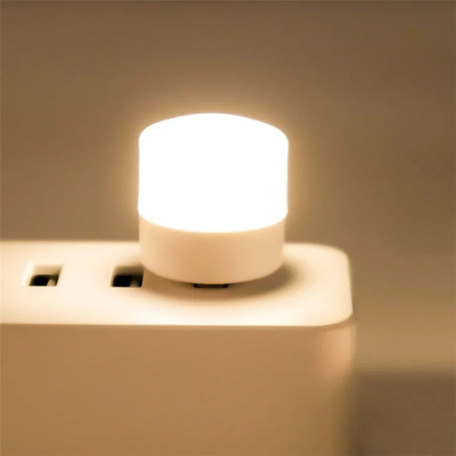 Mini USB Plug LED Small Night Light Computer & Mobile Power Charging Light LED Eye Protection Reading Night Light