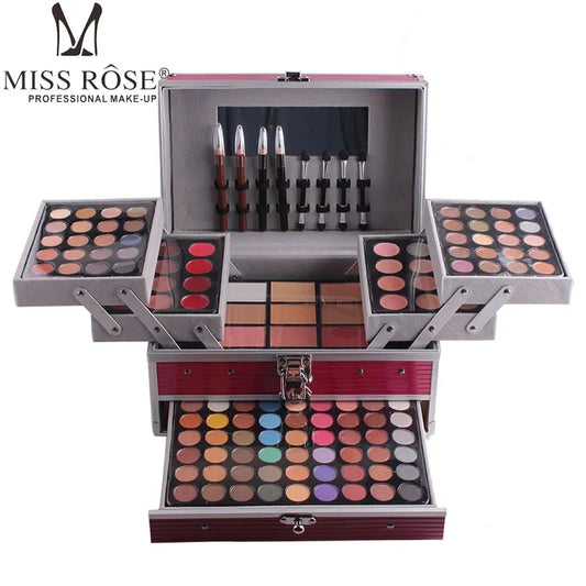 49/190 Colors Makeup Set Gift Box In Aluminum Cosmetics For Women Eyeshadow Powder Lipstick Eyeliner Concealer Blush Make Up Kit - Hiron Store