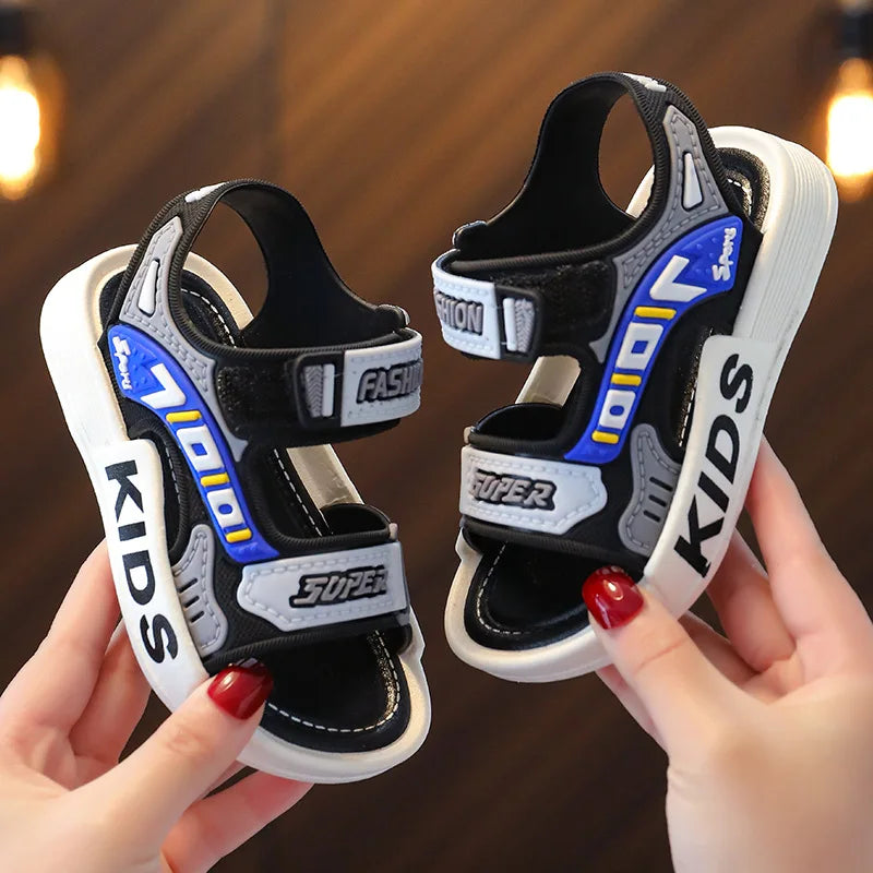 Breathable Sport Sandals Summer Sandals for Boys Casual Beach Shoe Comfortable Soft Sole Kids Shoes