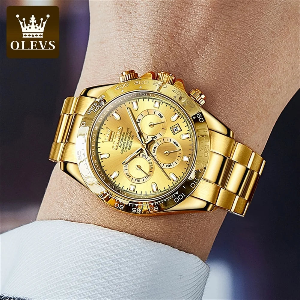 Luxury Automatic Mechanical Watch Waterproof Men's Watches