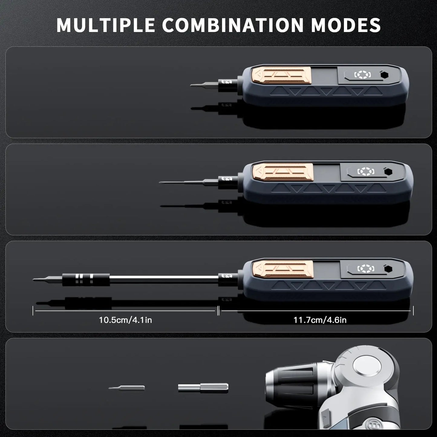 180 in 1 Precision Screwdriver Set with Pickup  Bit Folding and Case Design Home Magnetic Professional Repair Tool