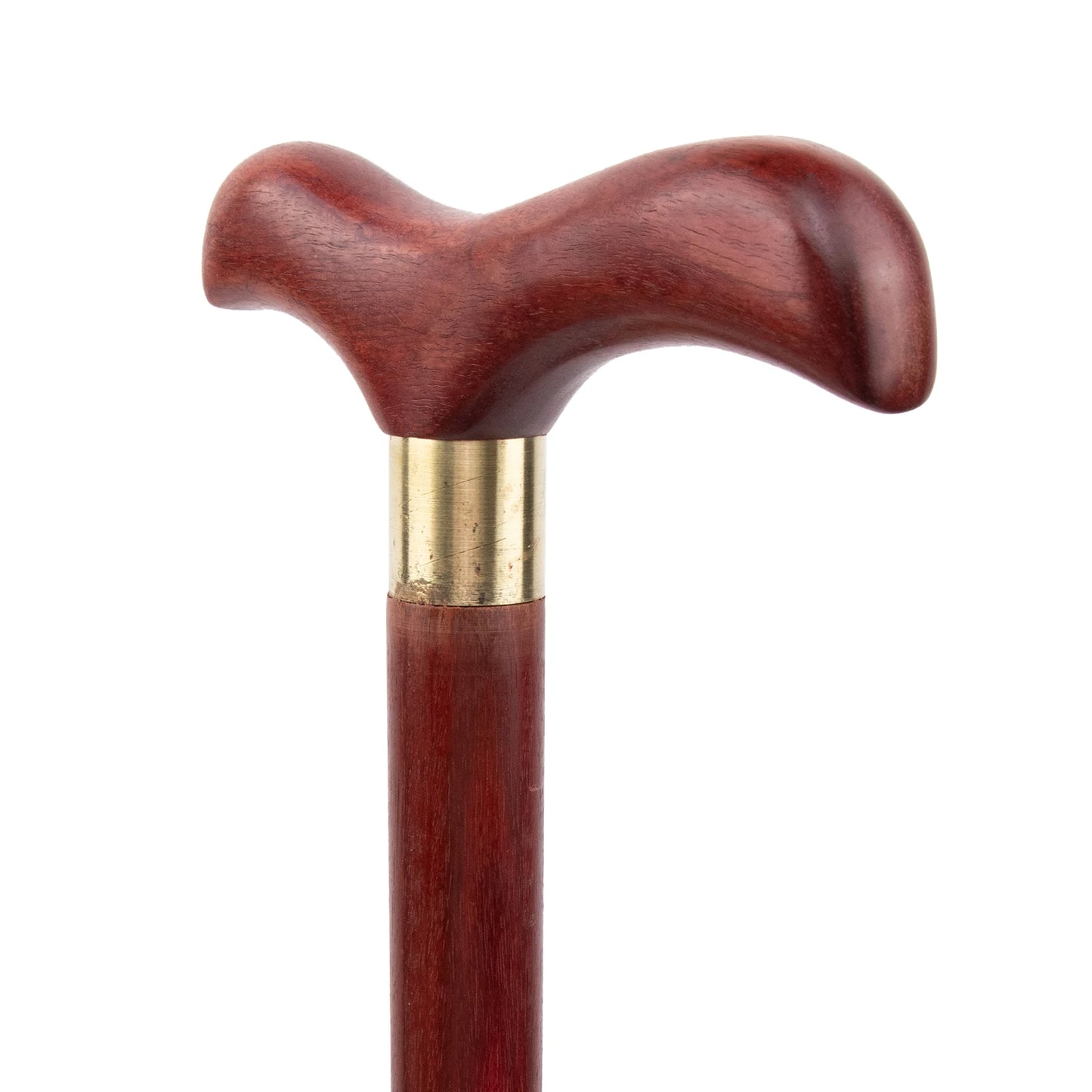 Red Sandalwood Bird Wooden Fashion Walking Stick Decorative Cospaly Party Walking Cane