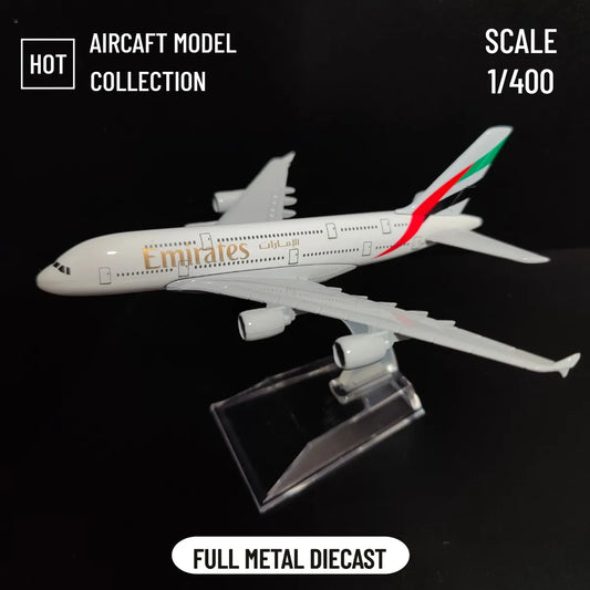 Airlines A380 B777 Airplane Diecast Model Aviation Plane Collectible Toys for Boys