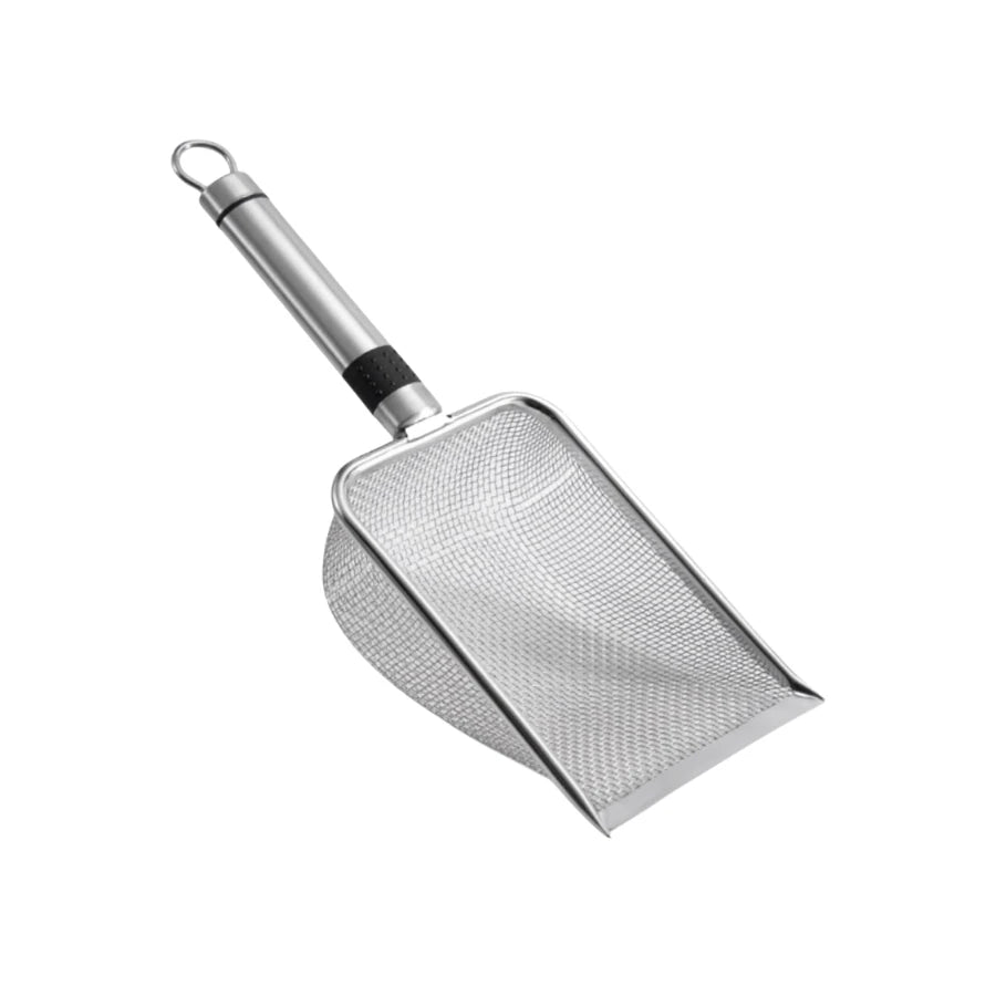 Pet Cleaning Tool Metal Aluminum Alloy Cat Litter Scoop Stainless Steel Durable Handle Pet Poop Shovel - Hiron Store