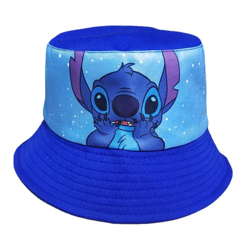 Disney Stitch Baseball Cap Children's Hat Male girl l Hat Cartoon Kids Sun Hats