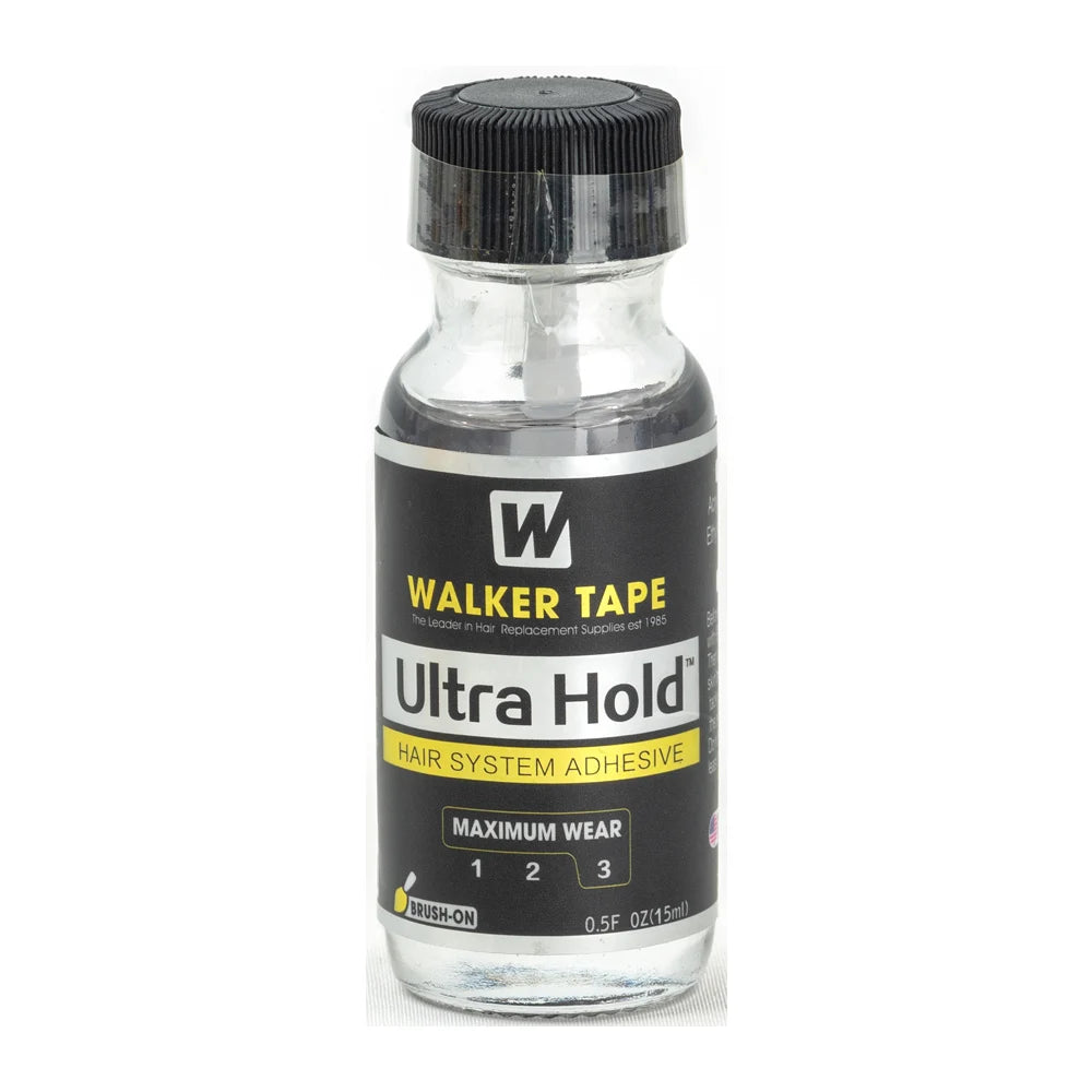 Walker Tape Ultra Hold Lace Wig Glue Waterproof Transparent Adhesive Hair Replacement Glue Brush-on Hair Glue