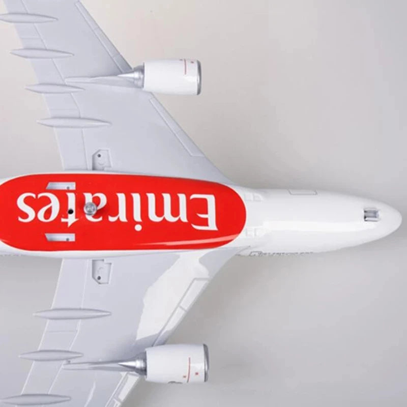 Resin Plastic Plane Model United Arab UAE Airline Aircraft Airplane model kit For Collectible