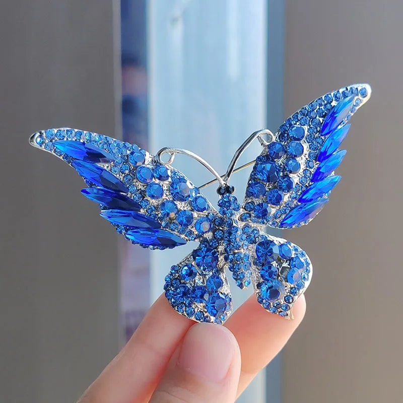 SShiny Butterfly Shape Brooch Corsages Brooches Decoration Gift For Women Girls - Suitable for Any Occasion - Hiron Store