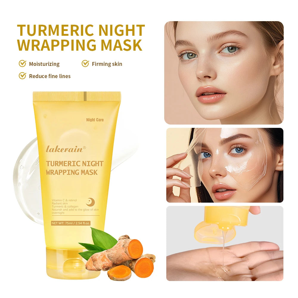 Korean Deep Collagen Mask Peel Off Mask Face Anti-Wrinkle Lifting Skin Care Bio Pack Night Wrapping Woman Overnight Skin