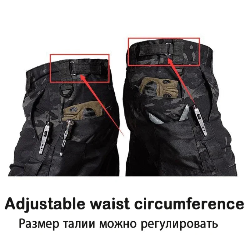 2024 Pants Men Trousers Outdoor Multi-pocket Wear Cargo Pant