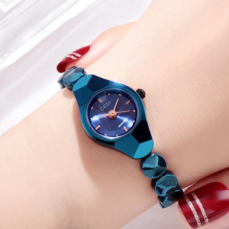 Ceramic Watch Women Fashion Simple Waterproof Quartz Lady Elegant Clock Watches