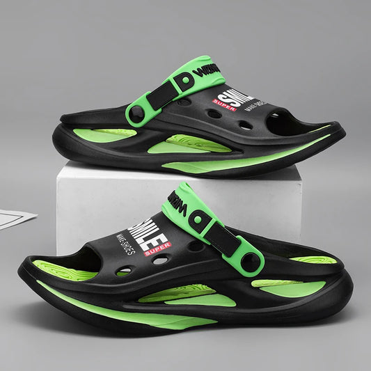 2024 Men's Outdoor Sandals Slippers Beach Casual Shoes Men Women Beach Sandals