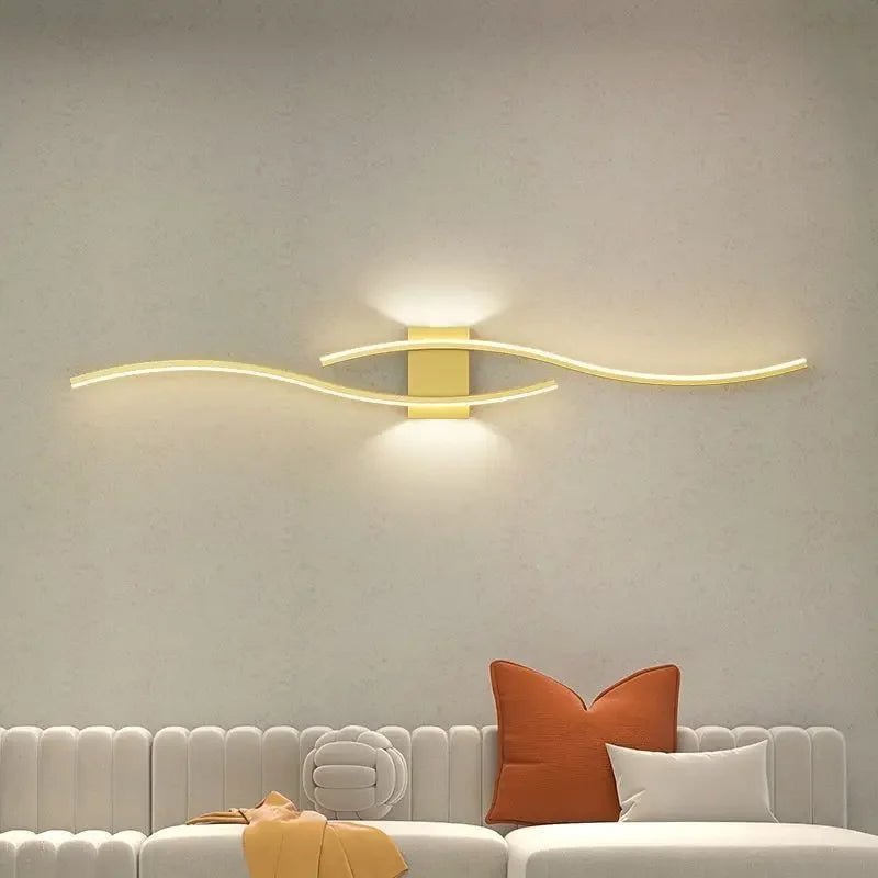 Wall Lamp LED Long Strip 60/80 Wall Sconce Home Decora Living Room lighting