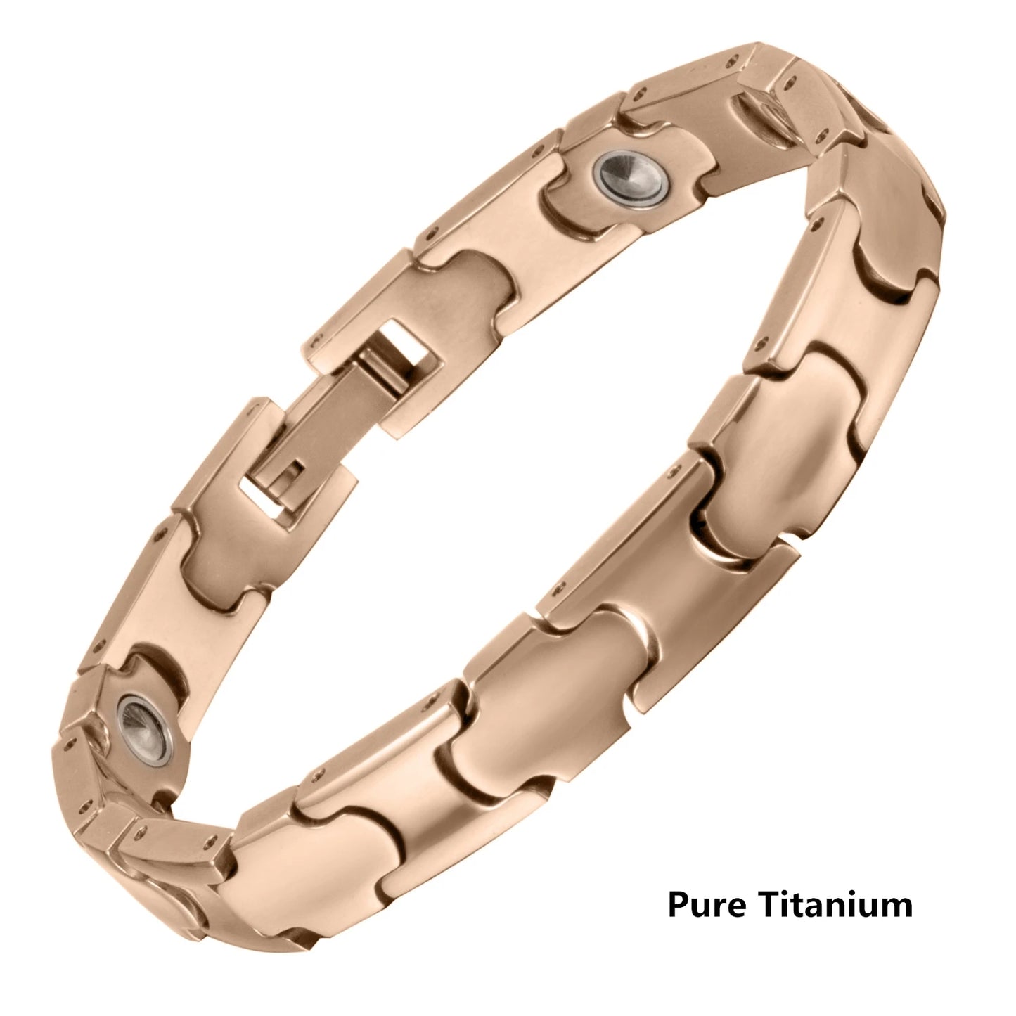 Titanium Steel Magnetic Health Bracelet Pure Titanium Tungsten Steel Anti-fatigue Energy Bracelet