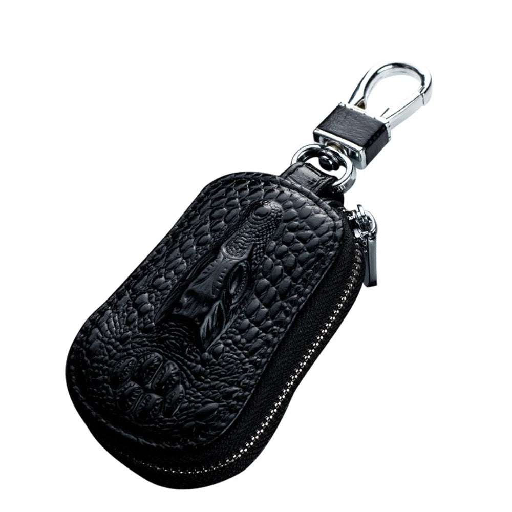 Key Case Fashion Mini Men'S Key Wallet Pocket Key Holder Organizer Pouch Keys Organizer Capacity Zipper Bag