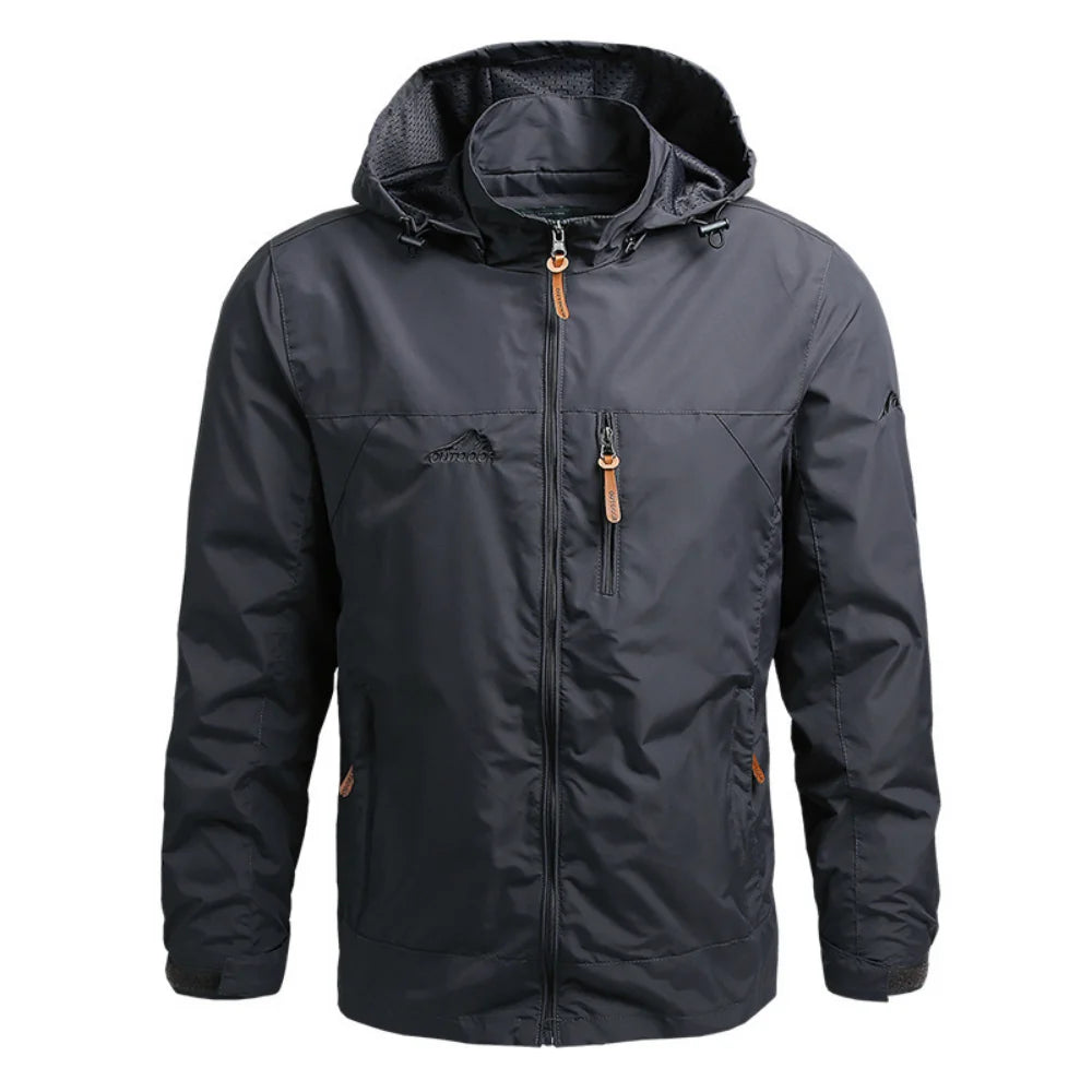 Men's Autumn Windbreaker Man Oversize Windshield Jacket Men Spring Coat Mens Camping Jackets Male Work Wear Clothes - Hiron Store