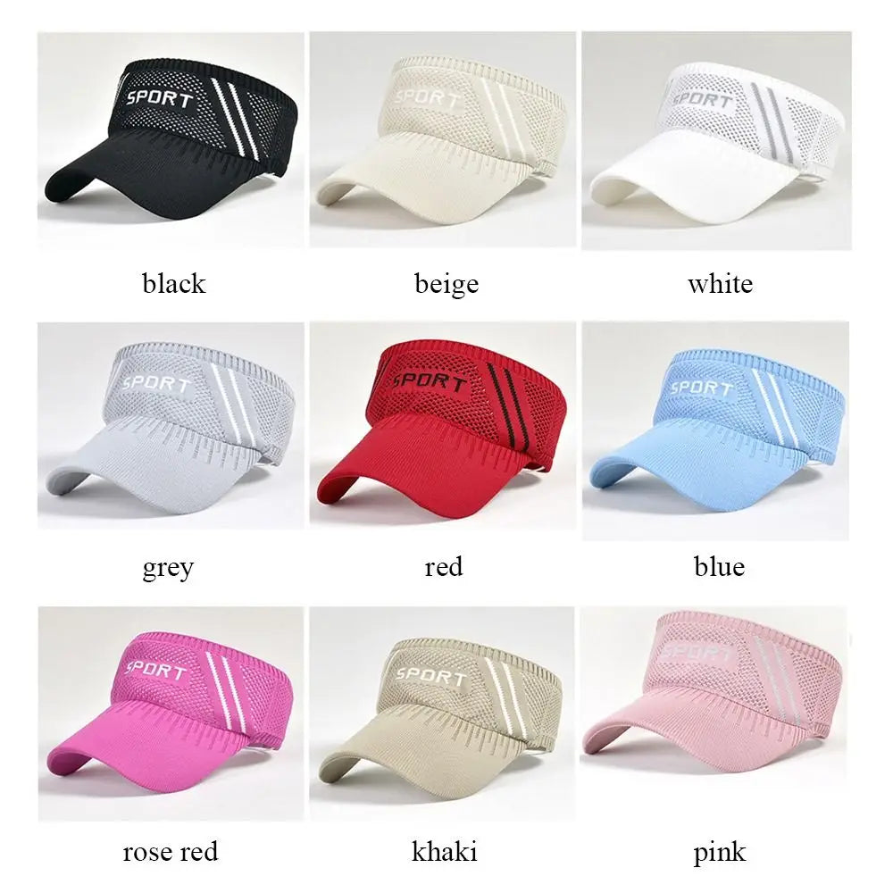 Women Sun Protection Hat Baseball Cap Outdoor & Sport Leisure Hat Breathable Sunshade Ponytail Hat