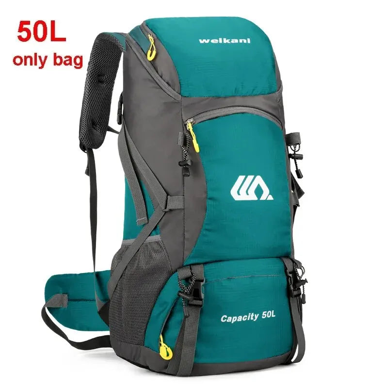 50L Travel Backpack Camping Bag For Men Large Hiking Bag Tourist Rucksack Waterproof Outdoor Sports Climbing Mountaineering Bag - Hiron Store