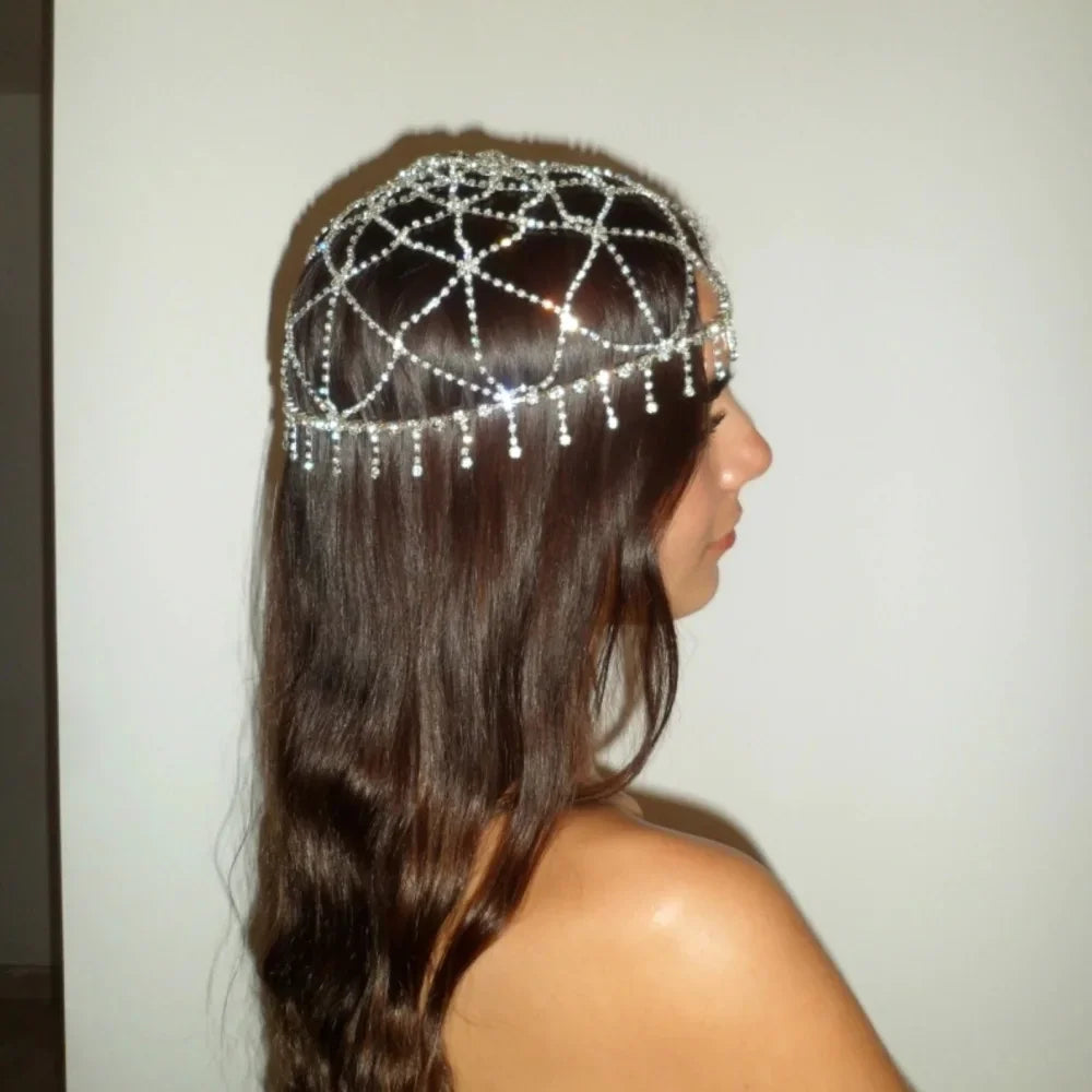 Tassel Headdress Jewelry Handmade Jewellery Hat Festival Girl Headbands