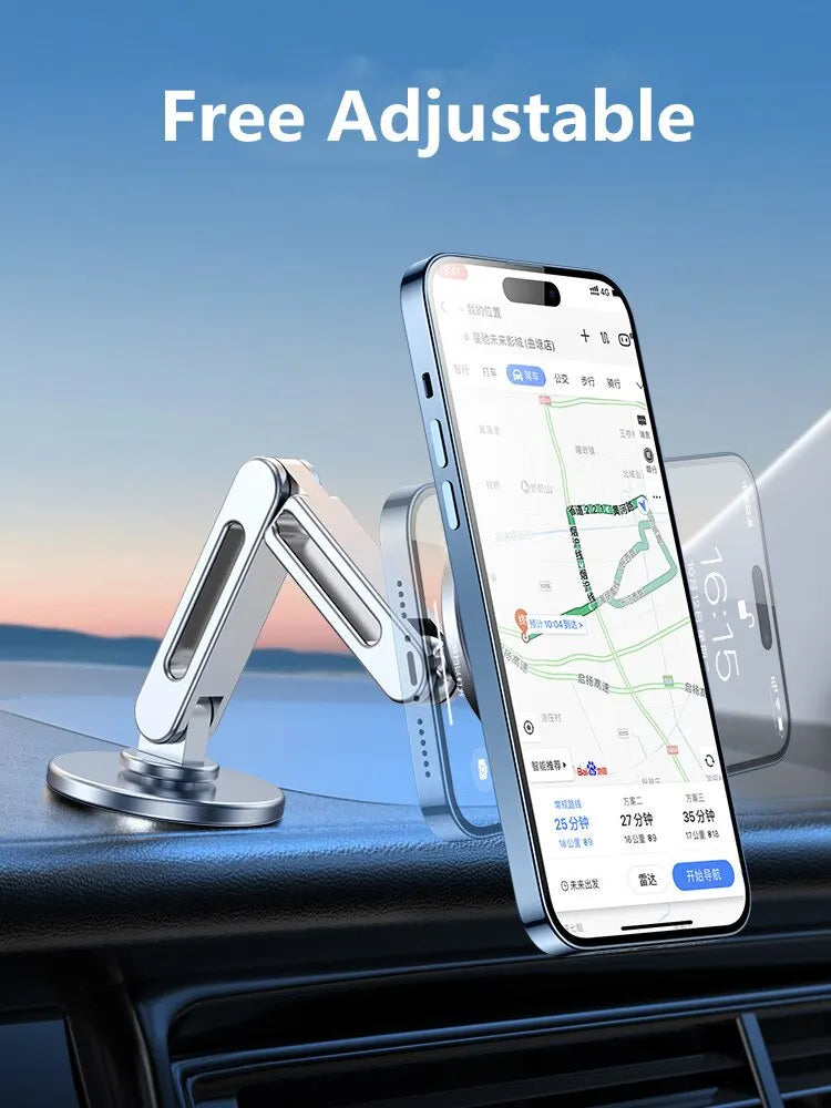 Magnetic Car Phone Holder Stand Magnet Car Mount Smartphone GPS Mobile Cell Support in Car Bracket