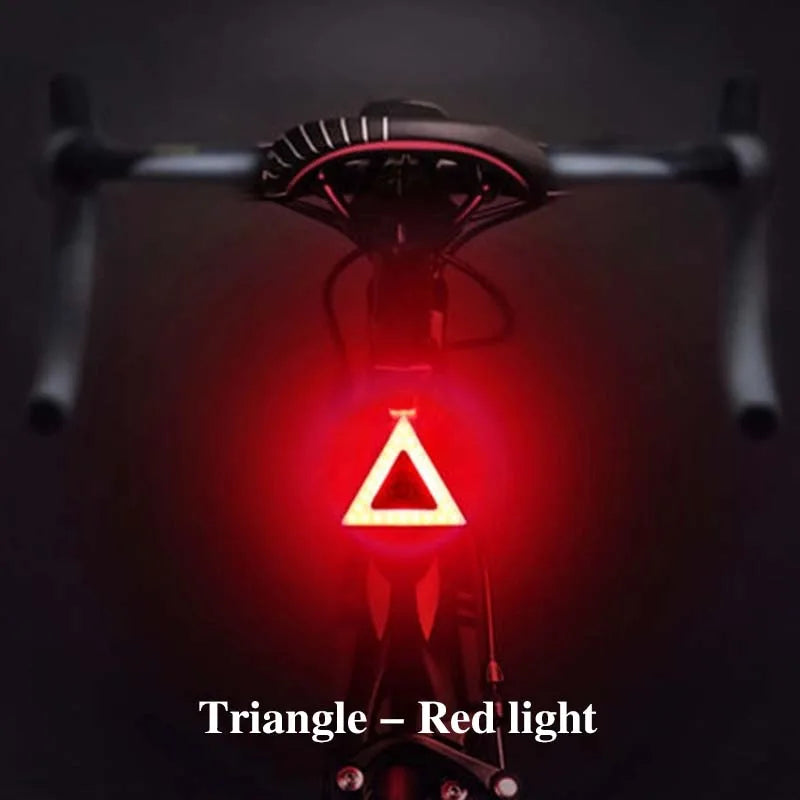 Bicycle Taillight USB Rechargeable Led Bike Light Flash Tail Rear Lights for Mtb Bike Seatpost