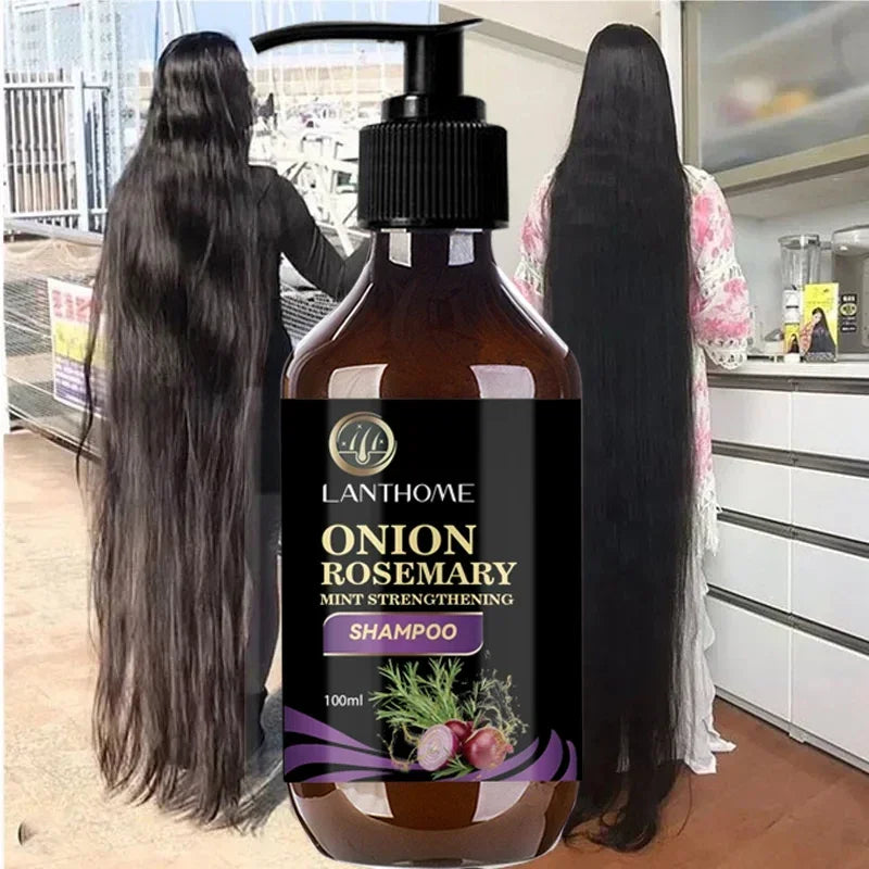 Hair Growth Thickening Shampoo Hair Growth Deep Cleansing Volumizing Shampoo Rosemary Onion Shampoo Care Product