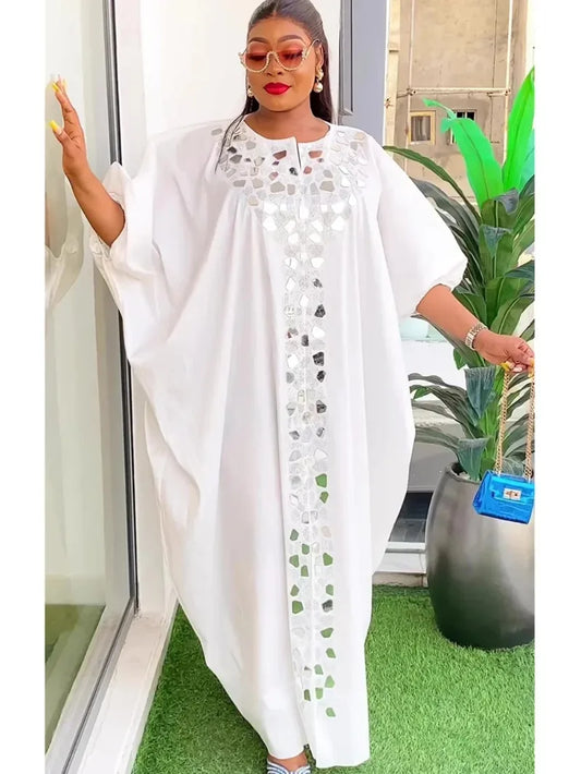 Abayas For Women, Dubai & African Muslim Fashion Dress, Caftan Marocain Evening Party Dresses, Satin Boubou Robe Djellaba
