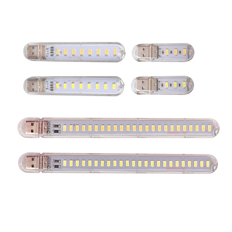 Mini USB LED Book Lights, Portable DC 5V   Ultra Bright Reading Lamp for Power Bank, PC, Laptops & Camping