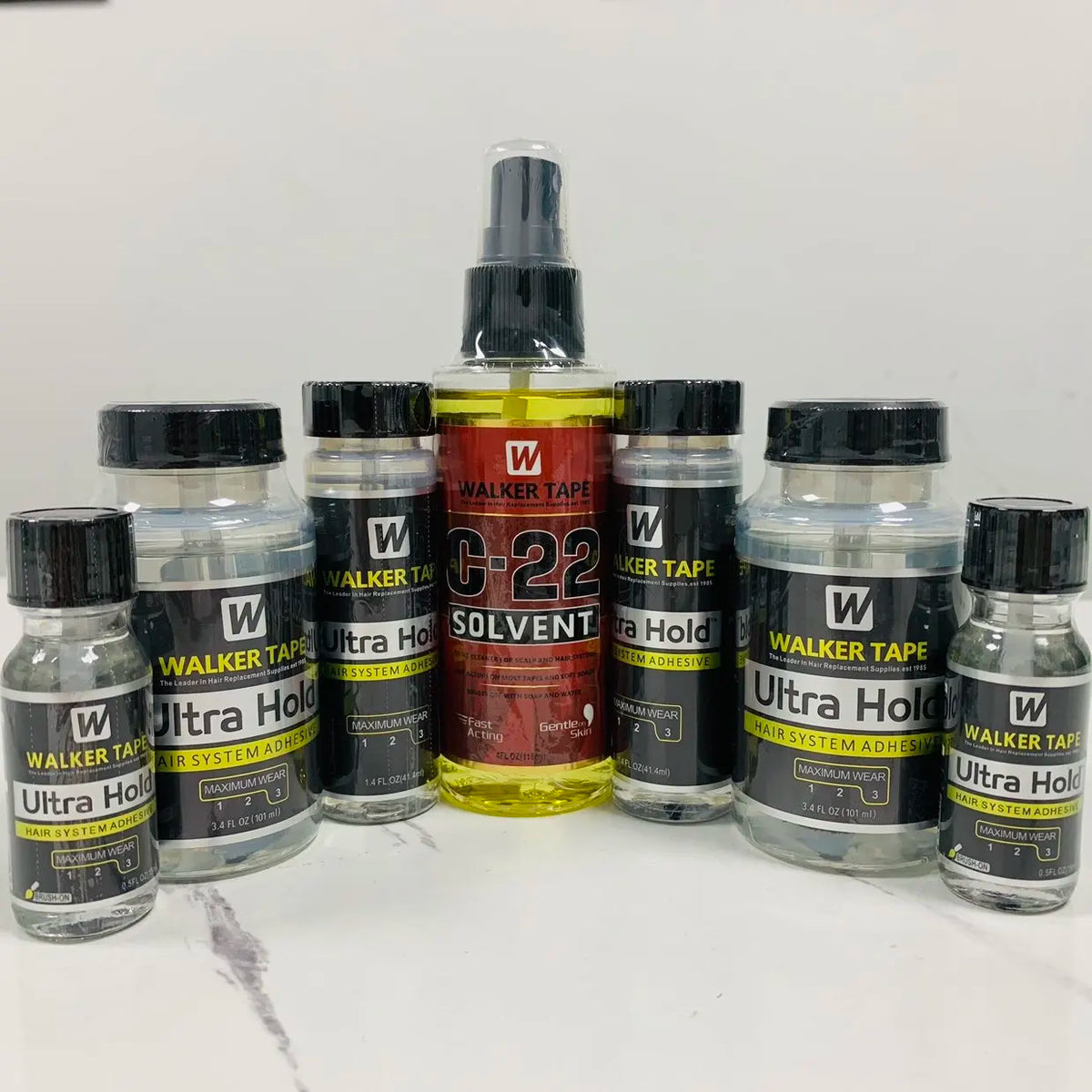 Walker Tape Ultra Hold Lace Wig Glue Waterproof Transparent Adhesive Hair Replacement Glue Brush-on Hair Glue