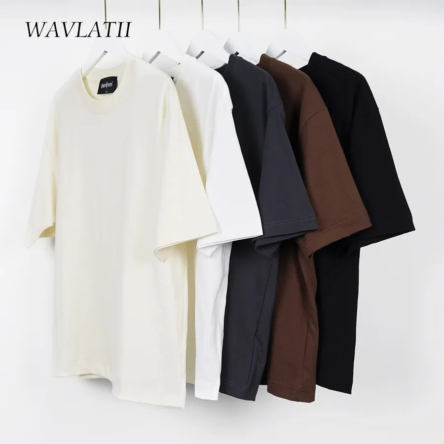 Summer T shirts for Women Men Brown Casual Female Korean Streetwear Tees Unisex Tops