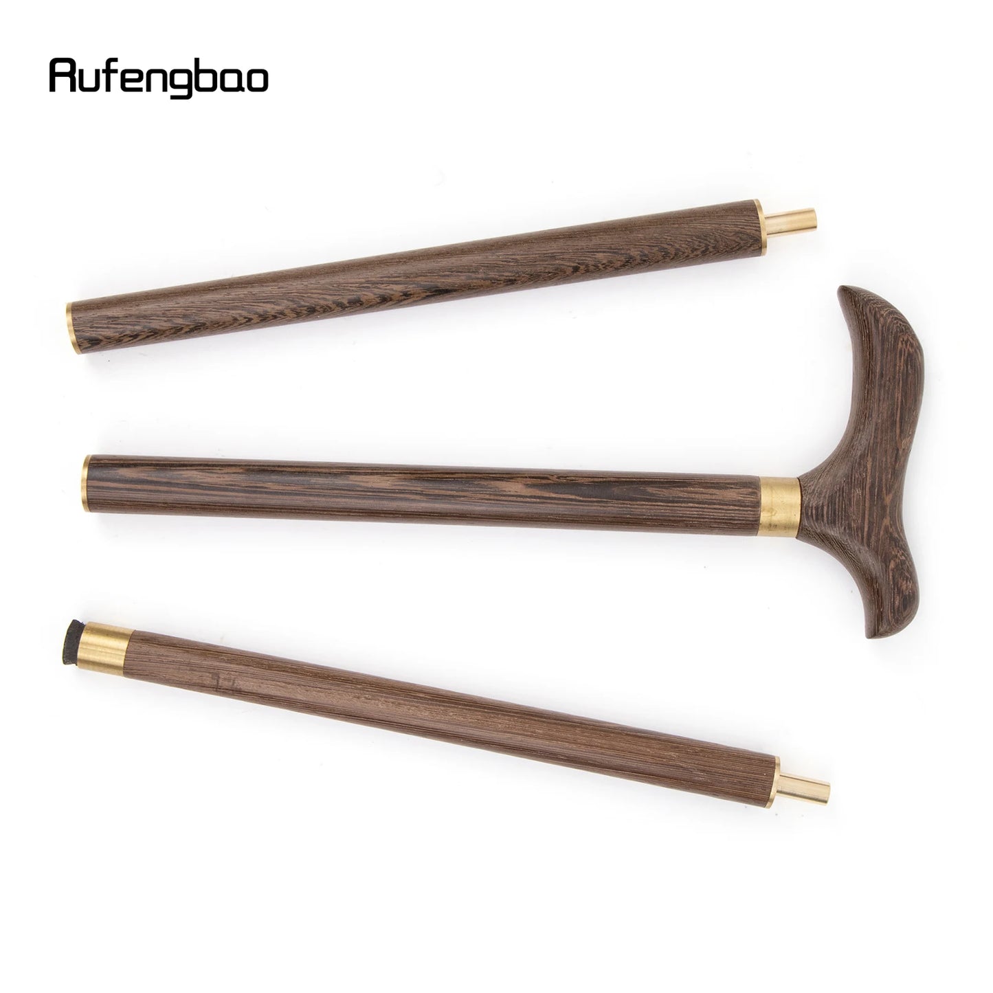 Brown Wooden Traditional Fashion Walking Stick