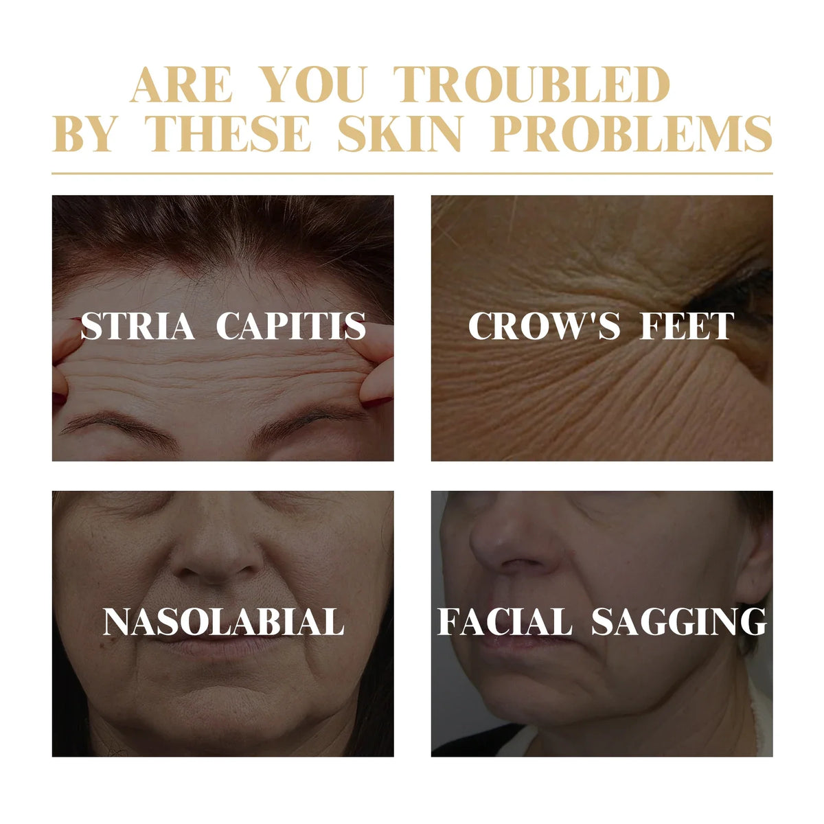 10PCS Collagen Anti-Wrinkle Facial Mask Anti-Aging Fade Fine Lines Moisturizing Brightening Korean Cosmetics